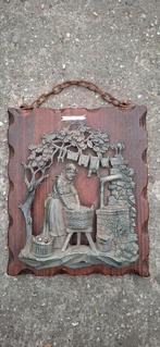 Hout ijzeren aandenken Monschau, Huis en Inrichting, Woonaccessoires | Wanddecoraties, Ophalen of Verzenden, Gebruikt