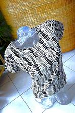 tof creatief wit/zwart T-shirt, Wit, Nieuw, Ophalen of Verzenden, Korte mouw