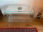 Tv meubel in glas, Huis en Inrichting, Ophalen, Zo goed als nieuw, Glas