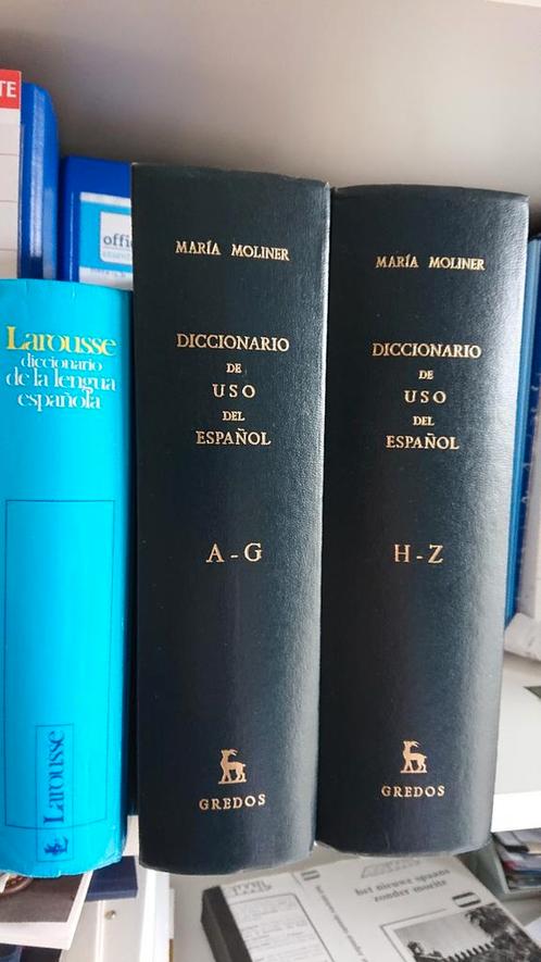 Dictionnaire d'espagnol María Moliner, Livres, Dictionnaires, Comme neuf, Espagnol, Enlèvement