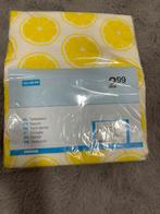 Nappes de table couleur jaune citron, Enlèvement, Comme neuf