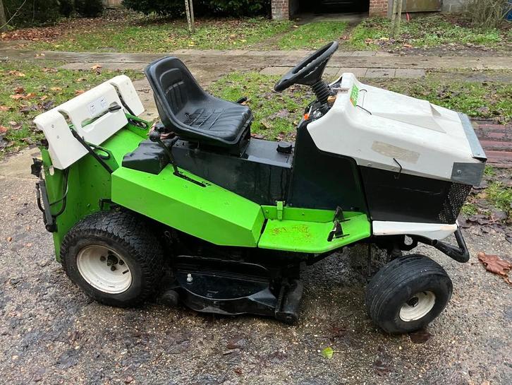 Etesia Hydro 100 zitmaaier 23pk Intek VTwin, Tuin en Terras, Zitmaaiers, Gebruikt, 90 tot 120 cm, Elektrische starter, Opvangzak
