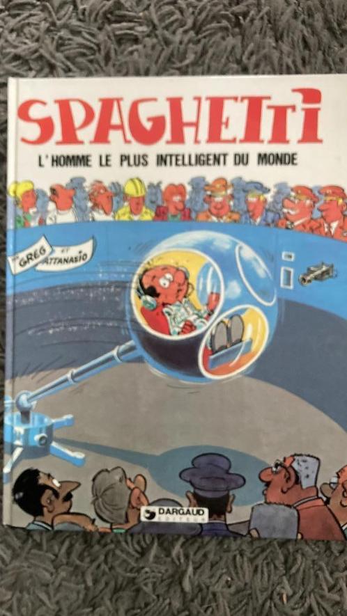 SPAGHETTI  1982   L'homme le plus......., Boeken, Stripverhalen, Zo goed als nieuw, Eén stripboek, Ophalen of Verzenden