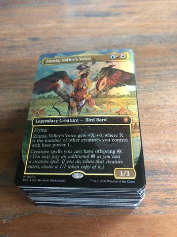 Mtg commander deck zinnia bloomburrow beschikbaar voor biedingen