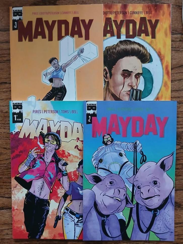 Mayday by Curt Pires - Complete miniseries, Boeken, Strips | Comics, Zo goed als nieuw, Complete serie of reeks, Amerika, Ophalen of Verzenden