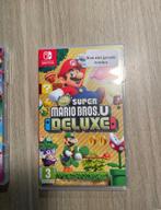 Super Mario Bros Deluxe spel Nintendo Switch, Comme neuf, Puzzle et Éducatif, Enlèvement, À partir de 7 ans