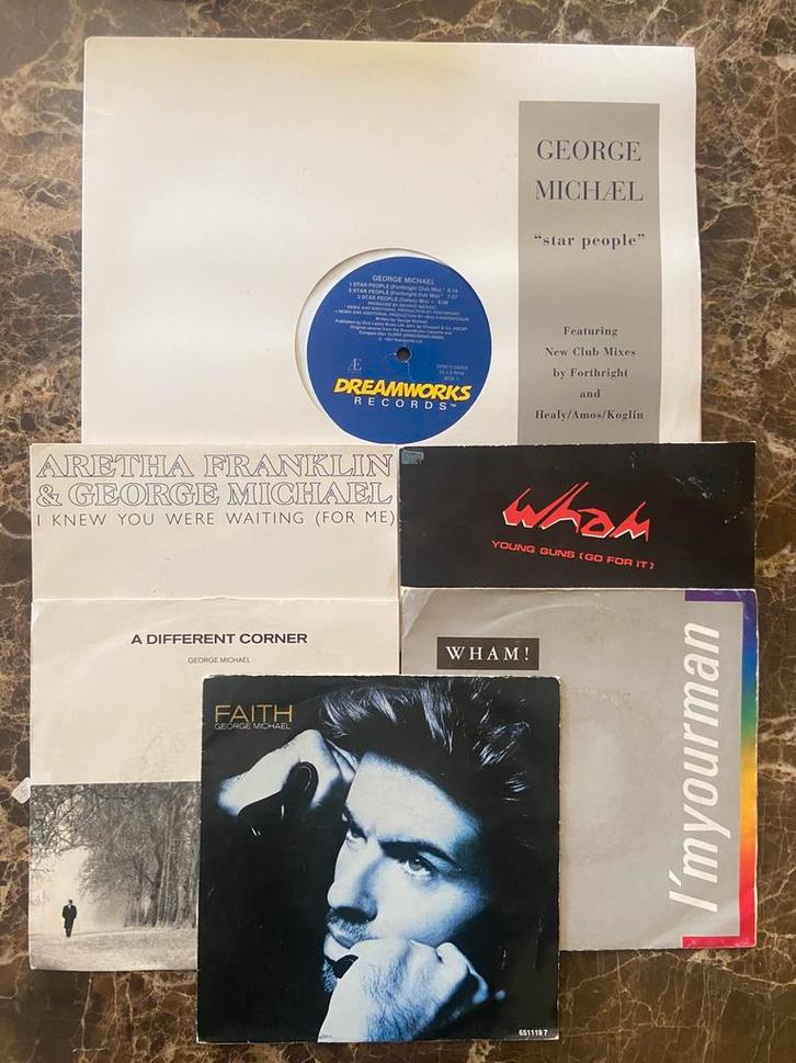 George Michael singles, Cd's en Dvd's, Vinyl Singles, Ophalen of Verzenden