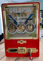 Wulff Selecta oude Duitse wand gokkast jaren 50, Verzamelen, Automaten | Gokkasten en Fruitautomaten, Met sleutels, Gebruikt, Ophalen