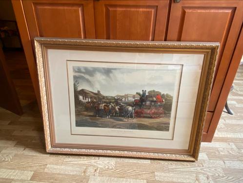 Dure kader met foto met een waarde geschat van €300, Antiek en Kunst, Kunst | Schilderijen | Klassiek, Ophalen of Verzenden