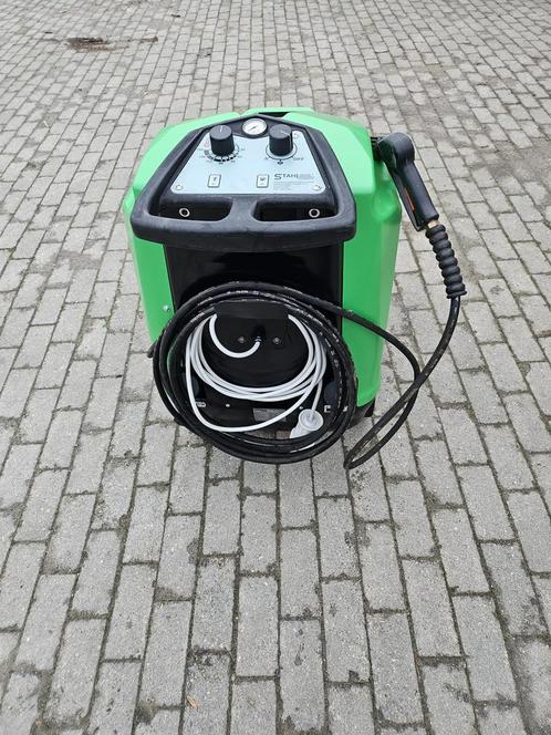 Heetwater hogedrukreiniger, Tuin en Terras, Hogedrukreinigers, Zo goed als nieuw, Elektrisch, Met regelbare waterdruk, Met autostop en -start