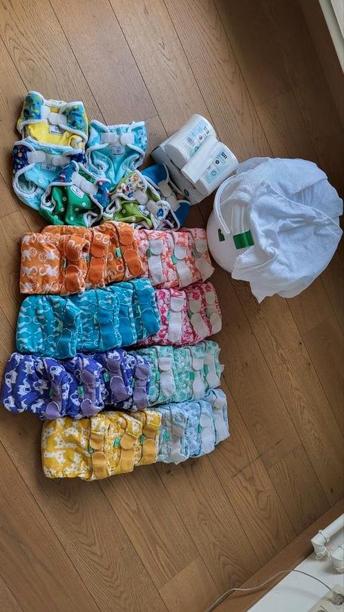 Wasbare luierpakket Totsbots incl accessoires, Kinderen en Baby's, Babykleding | Overige, Gebruikt, Ophalen of Verzenden
