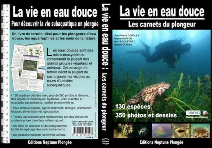 Plongée Livre "La vie en eau douce", Sports nautiques & Bateaux, Plongée, Neuf, Autres types, Enlèvement ou Envoi
