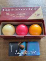 Belgian Aramith Balls / biljart, Sport en Fitness, Ophalen of Verzenden, Zo goed als nieuw, Keu of Ballen