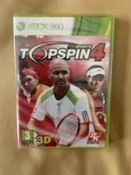 Xbox 360 Topspin 4 Nieuw in verpakking, Consoles de jeu & Jeux vidéo, Jeux | Xbox 360, Enlèvement, Neuf, Sport