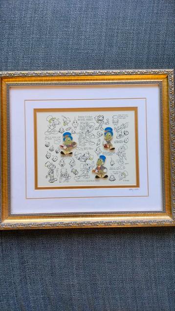 Disney pin frame, jiminy cricket limited edition  beschikbaar voor biedingen