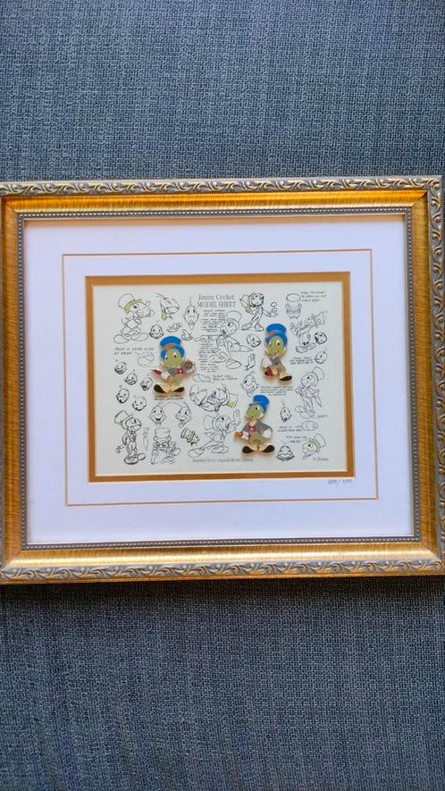 Disney pin frame, jiminy cricket limited edition, Verzamelen, Speldjes, Pins en Buttons, Zo goed als nieuw, Ophalen of Verzenden