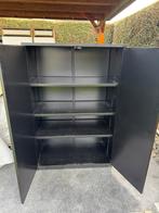 Archiefkast staal zwart, Enlèvement, Comme neuf, Avec serrure