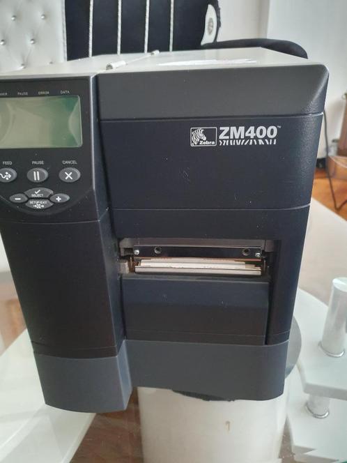 Imprimante d'étiquettes code-barres Zebra ZM400, Informatique & Logiciels, Étiqueteuses, Comme neuf, Enlèvement