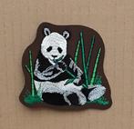 patch , écusson , panda broder thermocollant 8/9 cm, Enlèvement ou Envoi, Neuf, Autres types