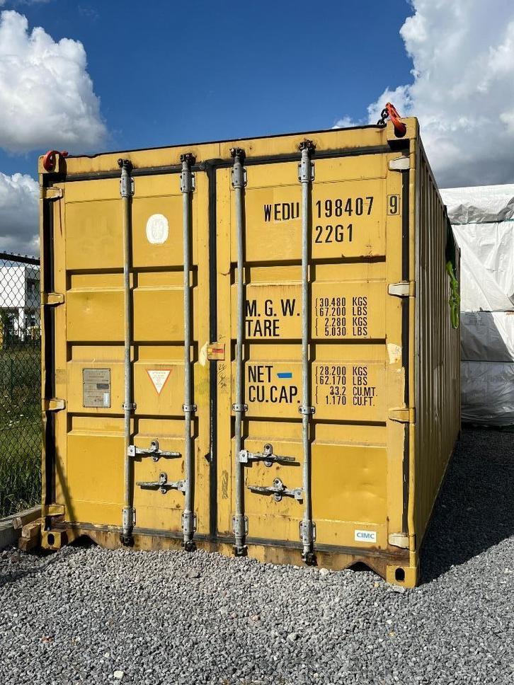 zee containers 20 & 40 voet te koop, Doe-het-zelf en Bouw, Containers, Ophalen
