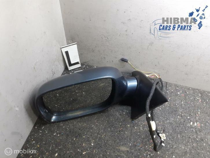 Spiegel Volkswagen Touareg I Links LD7V Silbergrau 03 - 09, Auto-onderdelen, Spiegels, Gebruikt, Ophalen of Verzenden