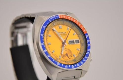 Seiko Pepsi Pogue, Handtassen en Accessoires, Horloges | Heren, Zo goed als nieuw, Polshorloge, Seiko, Staal, Staal, Ophalen of Verzenden