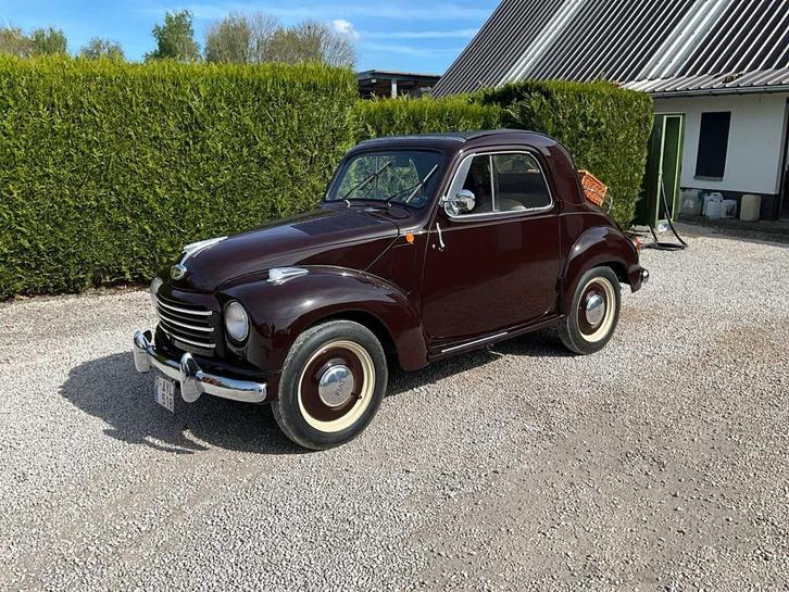 1953 - Fiat - 500C - Oldtimer, Auto's, Oldtimers, Bedrijf, Fiat, Overige brandstoffen, Overige carrosserie