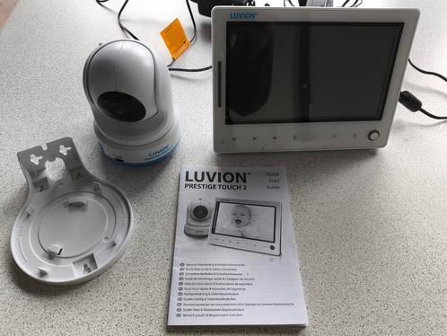 Luvion Prestige Touch 2 video babyfoon, Kinderen en Baby's, Babyfoons, Gebruikt, Camera, Terugspreekfunctie, Ophalen