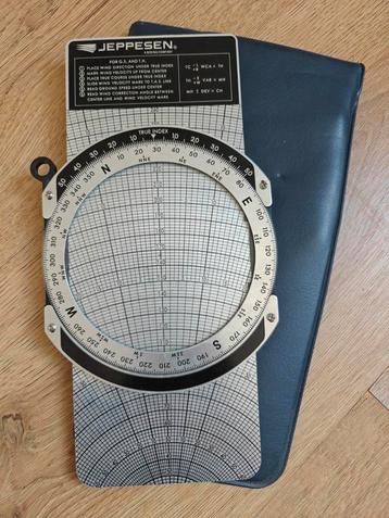 Jeppesen flight computer beschikbaar voor biedingen