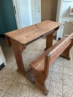 Schoolbank, Huis en Inrichting, Ophalen, Gebruikt, Hout