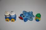 duplo lego setje vliegtuig mannetje rammelaars auto, Kinderen en Baby's, Ophalen of Verzenden, Gebruikt, Losse stenen, Duplo
