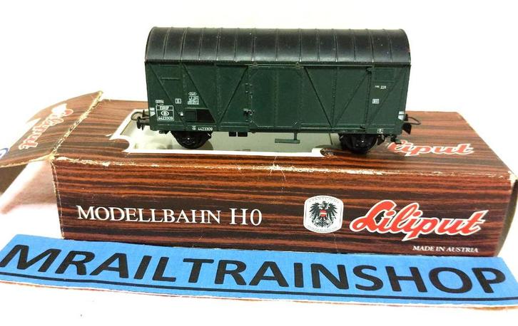 234 90 Liliput HO – Belgische wagen/Wagon Belge fermée (E250, Hobby en Vrije tijd, Modeltreinen | H0, Gebruikt, Wagon, Gelijkstroom of Wisselstroom