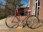 Fixed Gear Red Bike - Miche, Brooks, Fietsen en Brommers, Gebruikt, Versnellingen, 61 tot 65 cm, Ophalen