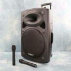 IBIZA SOUND PORT12VHF-BT MOBILE SPEAKER MET 2 DRAADLOZE MICR, Audio, Tv en Foto, Luidsprekerboxen, Ophalen of Verzenden, Nieuw