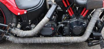 Hotrod uitlaten Harley Davidson beschikbaar voor biedingen