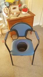 Medische stoel met gat, Ophalen of Verzenden, Zo goed als nieuw, Blauw, Eén