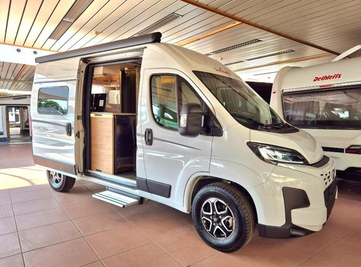 Dethleffs Globetrail 540 DR, Caravans en Kamperen, Mobilhomes, Bedrijf, tot en met 3, Buscamper of Camperbus, Dethleffs, Fiat