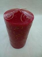 rode kaars kerstmis, Ophalen of Verzenden, Nieuw