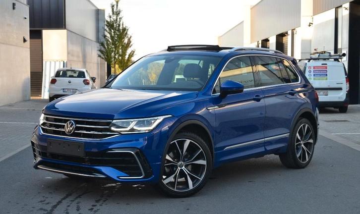 Volkswagen Tiguan 2.0TDI R-Line DSG BTW OK/Export 29.670€, Auto's, Volkswagen, Bedrijf, Te koop, Tiguan, 360° camera, Diesel, Euro 6