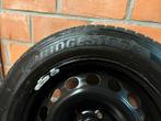 Winterbanden op stalen velg 16 inch, Auto-onderdelen, Banden en Velgen, Ophalen, 16 inch, Banden en Velgen, Winterbanden
