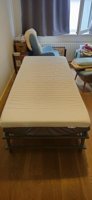 Topmatras/Topper 'Tussöy' 90 x 200 cm wit beschikbaar voor biedingen