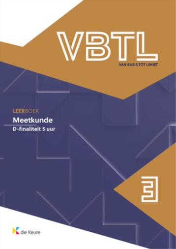 VBTL 3 – leerboek Meetkunde D-5 uur beschikbaar voor biedingen