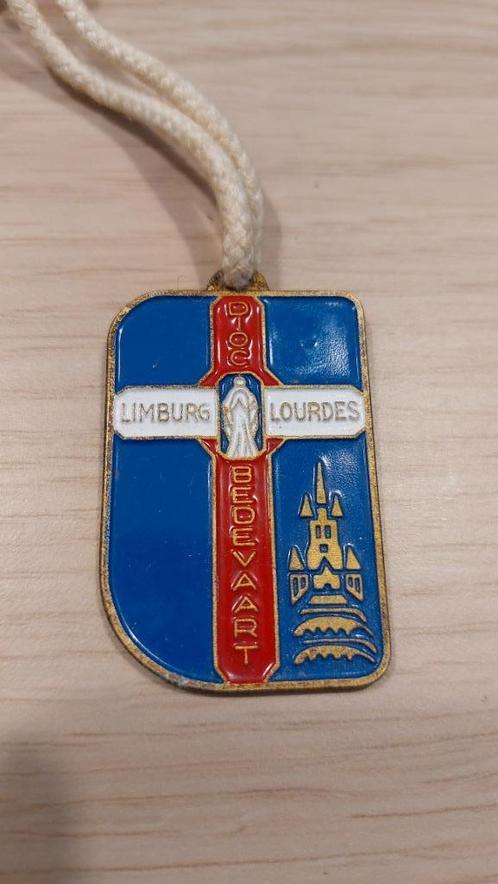 medallion Lourdes bedevaart, Timbres & Monnaies, Pièces & Médailles, Autres matériaux, Enlèvement ou Envoi