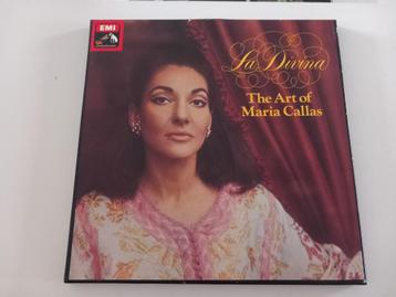 Vinyl 4LP Box La Divina Art of Maria Callas Opera Klassiek beschikbaar voor biedingen