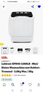 Kleine wasmachine/centrifuge voor op camping of kot., Caravans en Kamperen, Ophalen of Verzenden, Nieuw