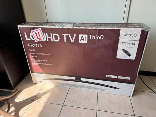 LG UHD 4K TV (43") - 43UN74, Audio, Tv en Foto, Televisies, Zo goed als nieuw, LED, 100 cm of meer, 4k (UHD), LG, 50 Hz, Smart TV