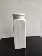 Grote vaas of container voor grote spaghetti, Gebruikt, Verzenden, Wit, Aardewerk of Porselein