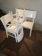 ikea houten stoelen, Ophalen, Gebruikt