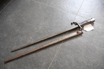ABBL Rare Bajonet Comblain 1882 (burgerwacht) beschikbaar voor biedingen