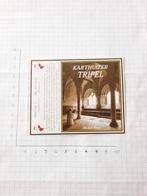bieretiket Karthuizer Tripel, Verzamelen, Ophalen of Verzenden, Nieuw